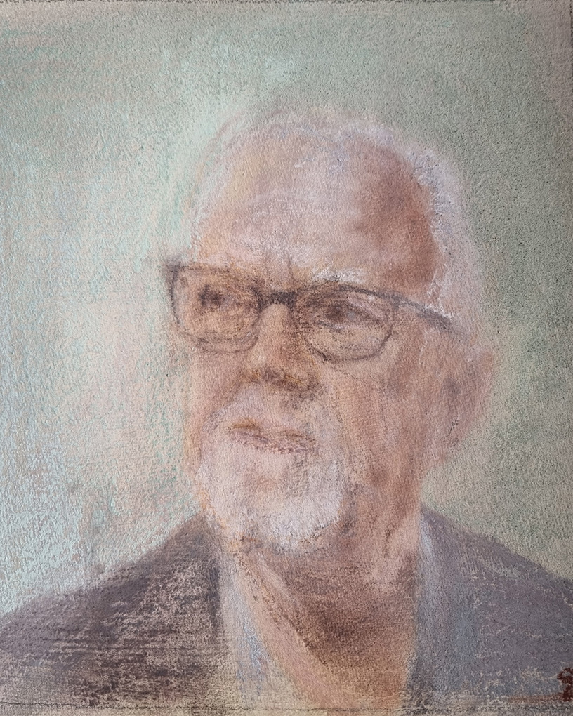 Commissioned portrait study emphasising livingness and quiet vulnerability